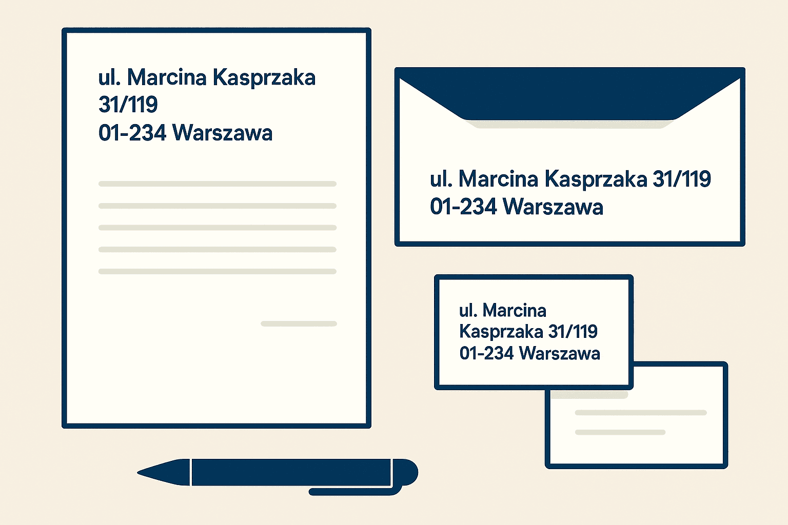 Корпоративні матеріали з престижною адресою