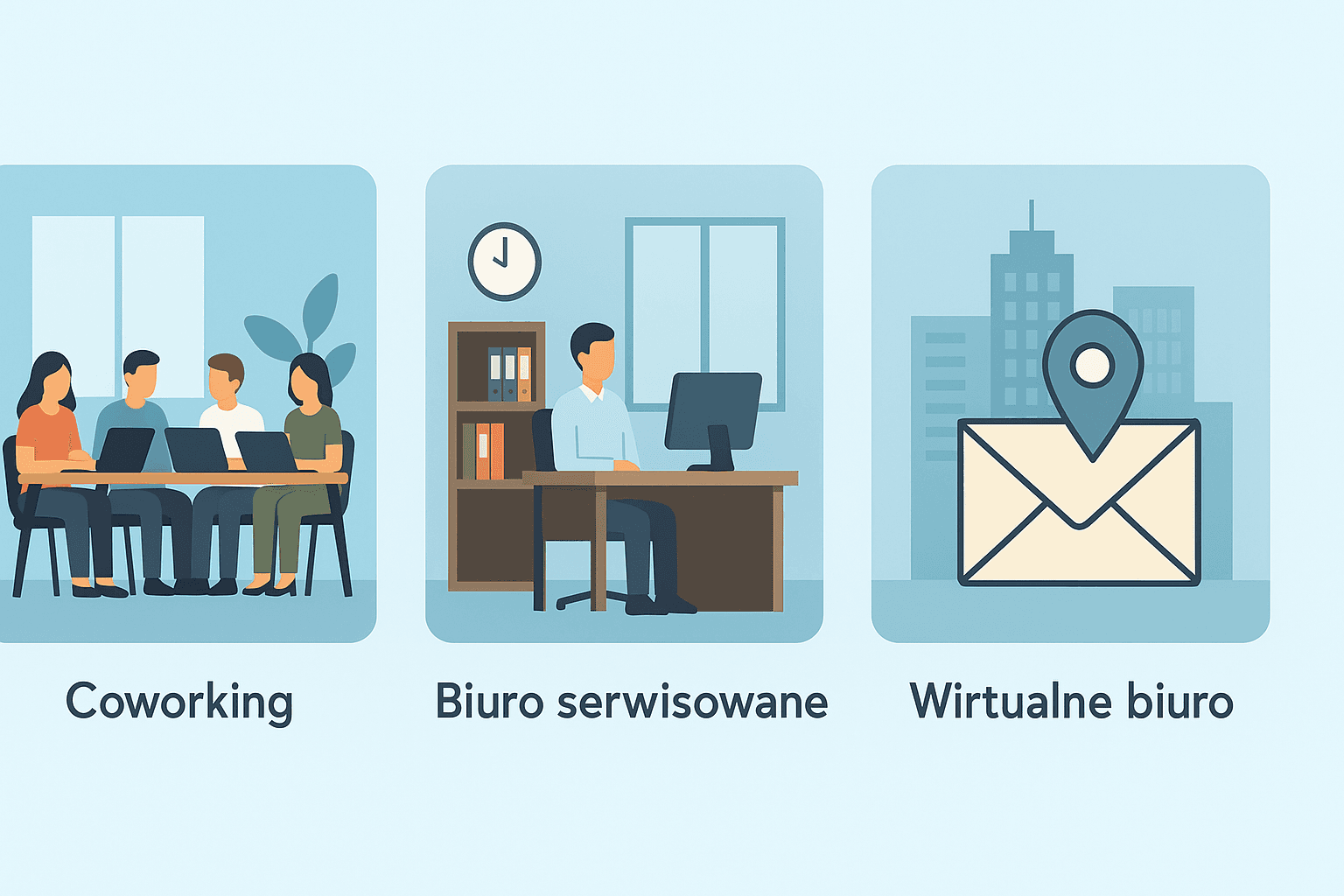 Коворкінг, сервісний офіс чи віртуальний офіс - яке рішення обрати?
